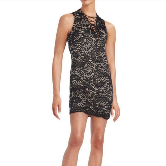 Alexia Admor Dresses & Skirts - Alexia Admor Black Lace Sheath